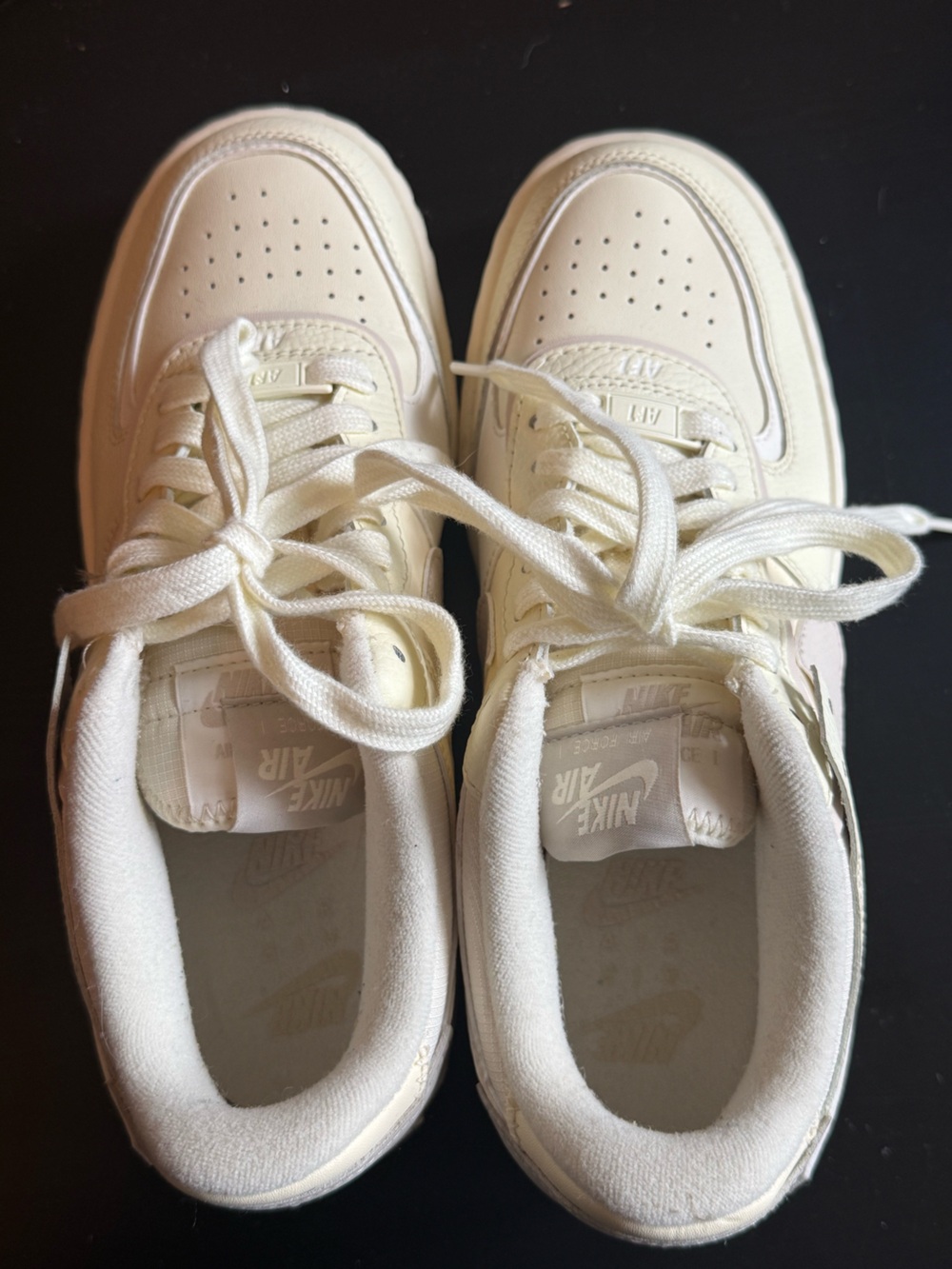 Nike Air Force 1 Low Cream/White Sneakers